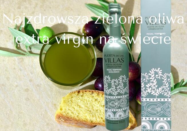 Ekologiczna Oliwa z oliwek Extra Virgin wczesna na prezent