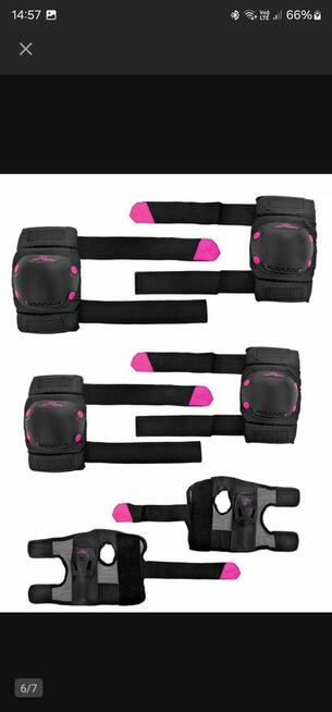 Zestawy ochraniaczy i kask Raven F511 + Dexard S