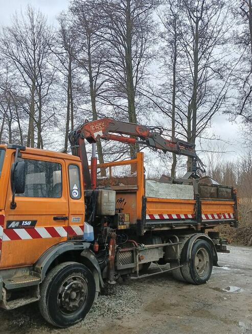 Transport HDS+ łyżka samozaładowcza wywrotka 10 t