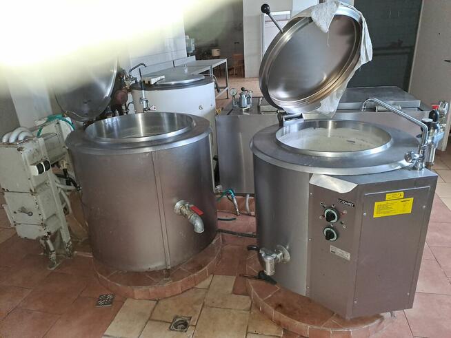 Kocioł parowy warzelny. 150 L. LOZAMET. Stan b.dobry.