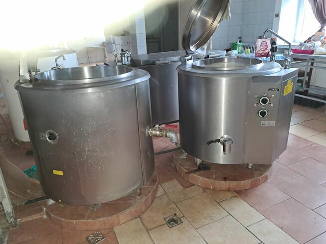 Kocioł parowy warzelny. 150 L. LOZAMET. Stan b.dobry.