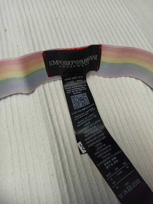 Jockstrap Emporio Armani Pride roz M bielizna sport majtki