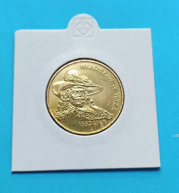 2 zł 1999 r. Zygmunt IV Waza
