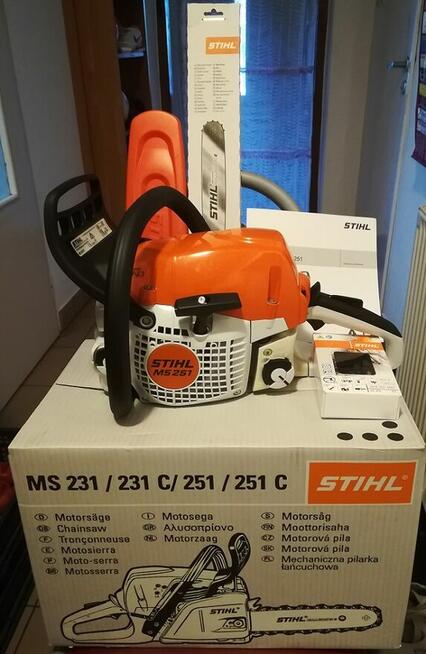 Piła spalinowa STIHL MS 251 3 KM STIHL Polska z Gwarancją