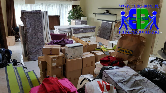 przeprowadzki i transport Grójec z noszeniem rzeczy