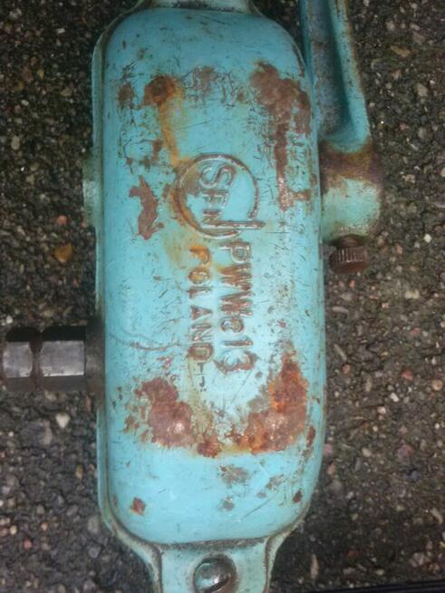 Stara ręczna wiertarka, PRL, 55 zł.