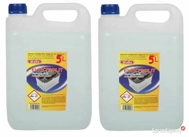 Elektrolit Akumulatorowy KWAS DO AKUMULATORA 10L