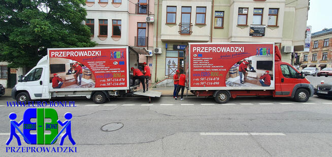 przeprowadzki i transport Grójec z noszeniem rzeczy