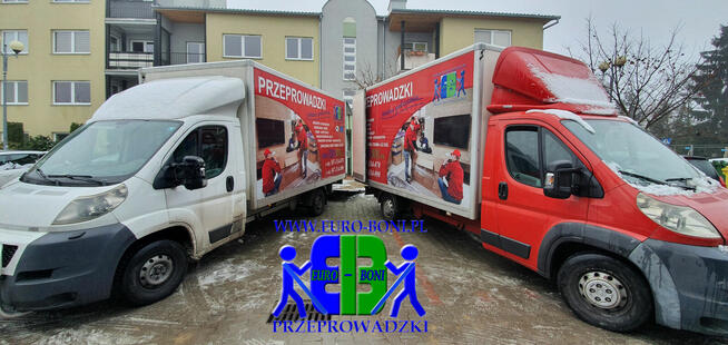 przeprowadzki i transport Grójec z noszeniem rzeczy