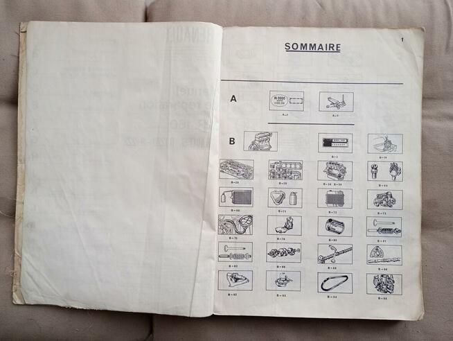 Serwisowa Instrukcja obsługi i naprawy samochodu Renault 5..