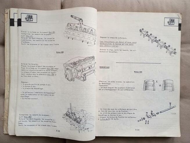 Serwisowa Instrukcja obsługi i naprawy samochodu Renault 5..