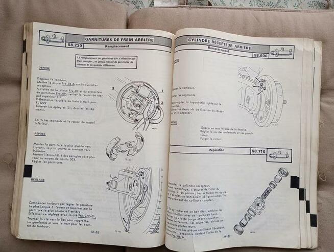 Serwisowa Instrukcja obsługi i naprawy samochodu Renault 5..