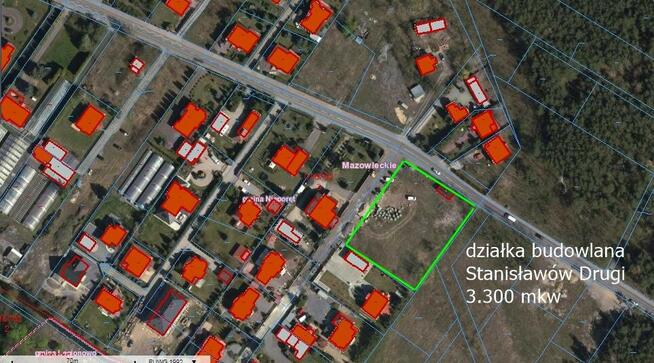 Działka budowlana blisko Legionowa. Stanisławów Drugi