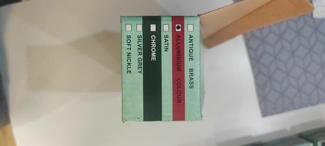 Komplet oświetlenia - aluminium