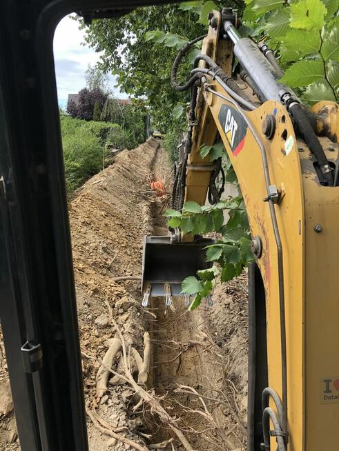 Minikoparka wywrotka