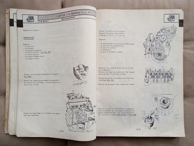 Serwisowa Instrukcja obsługi i naprawy samochodu Renault 5..
