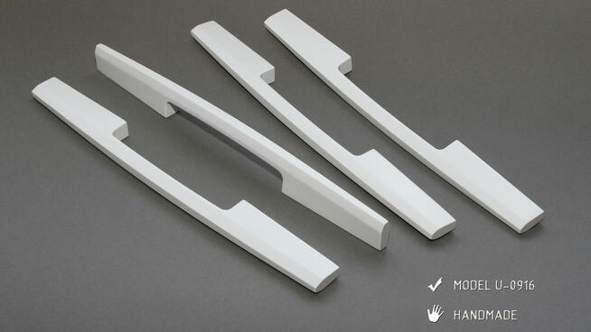 Elegancki meblowy uchwyt z drewna U-0916