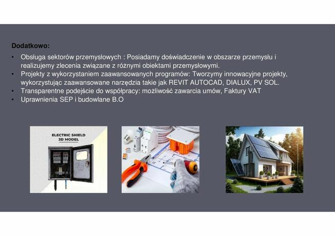 Montaż instalacji elektrycznej, Elektryk, projekt,