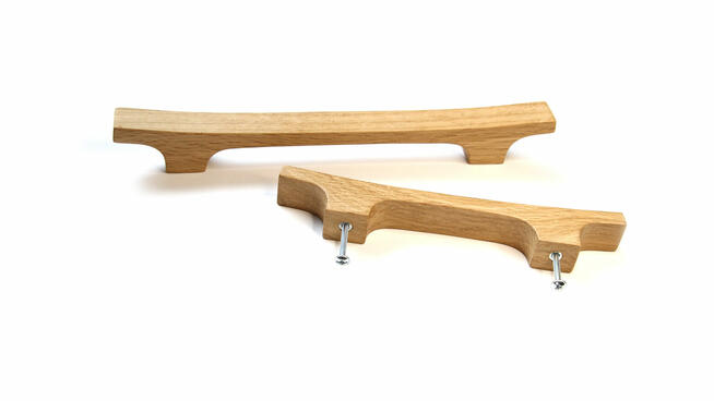 Drewniana japońska klamka Osaka