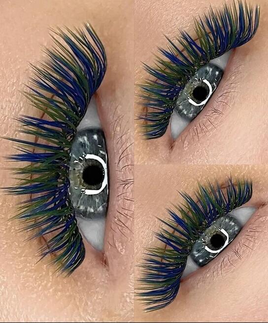 przedłużanie rzęs, paznokcie