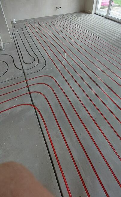Frezowanie posadzki pod ogrzewanie podłogowe