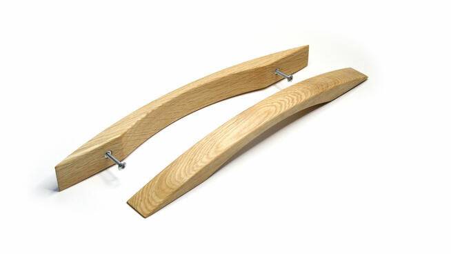 Elegancki drewniany uchwyt U-7803