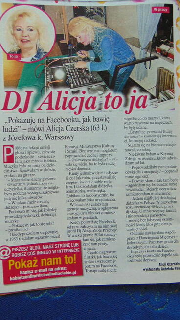 Dj Alicja Złote Przeboje na każdą imprezę