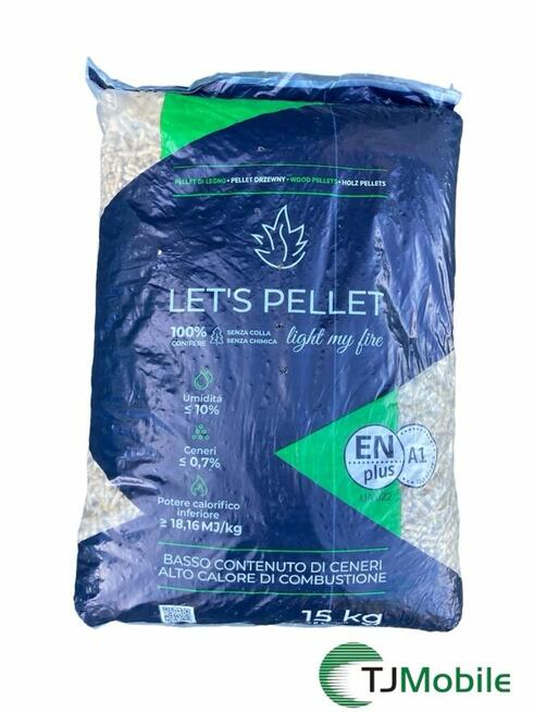 Pellet Pelet Lets Pellet A1 EN plus UA022 1050kg