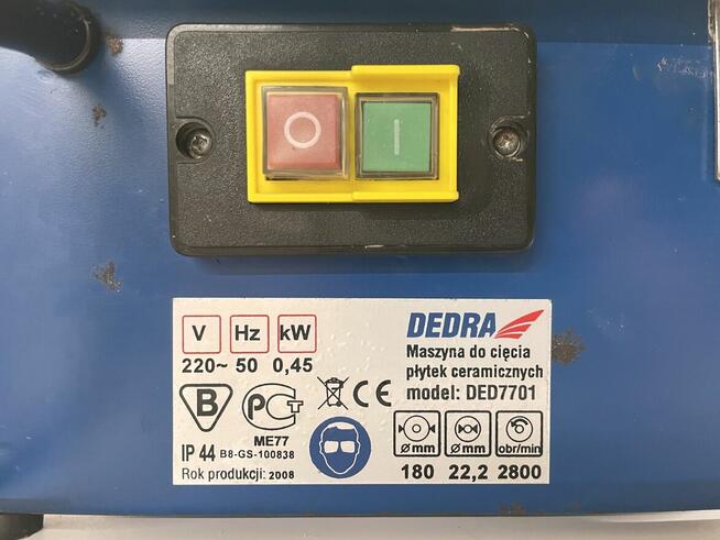 Przecinarka do glazury Dedra DED7701