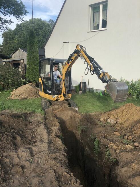 Minikoparka wywrotka