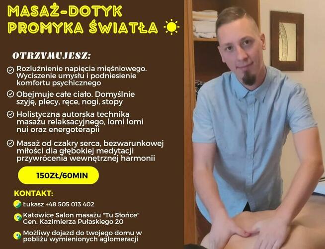 Masaż Relaksacyjny LomiLomi Energoterapeutyczny