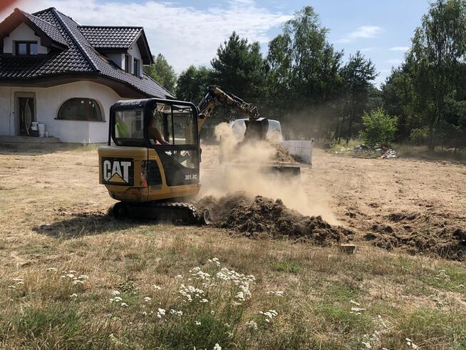 Minikoparka wywrotka