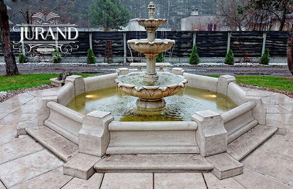 Donice, balustrady, figury ogrodowe, fontanny, oczka wodne