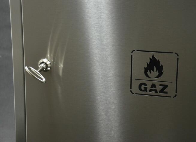 Szafka gazowa - Typ IZ-2 INOX