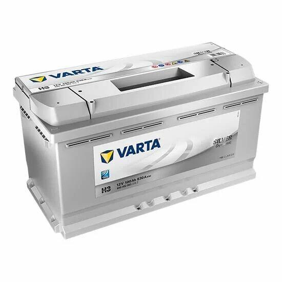 Akumulator 100Ah 830A VARTA Silver Dynamic H3