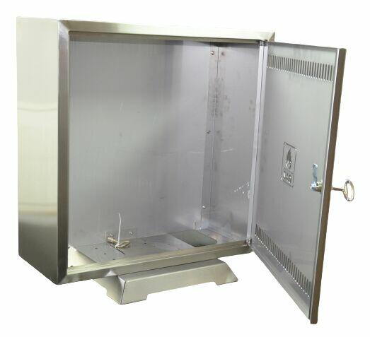 Szafka gazowa - Typ IZ-2 INOX