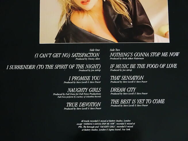 Samantha Fox – Samantha Fox winyl LP 1987 rok 6.26531 AP