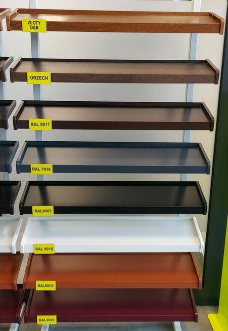 Tanie parapety zewnętrzne stalowe pod wymiar KLĘCZANY WYSYŁK