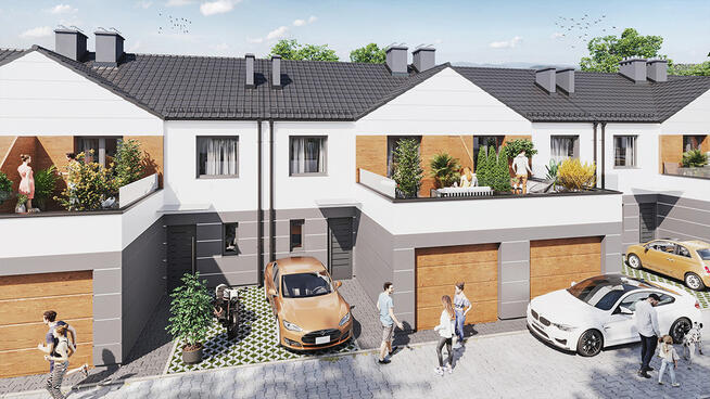 ▶5 Pokoi ✔Światłowód ✔Garaż ✔Taras ✔Gładzie ✔Alarm