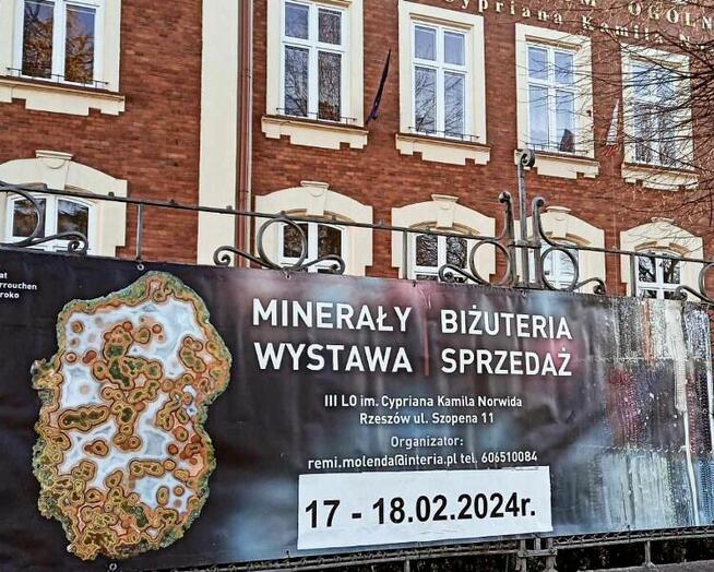 Wystawa i giełda minerałów Rzeszów 17.02 - 18.02.2024