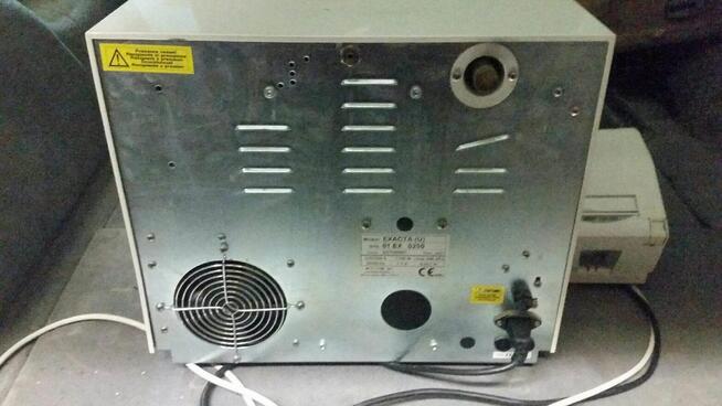 autoklaw włoskiej firmy Exacta Vacuum z drukarką