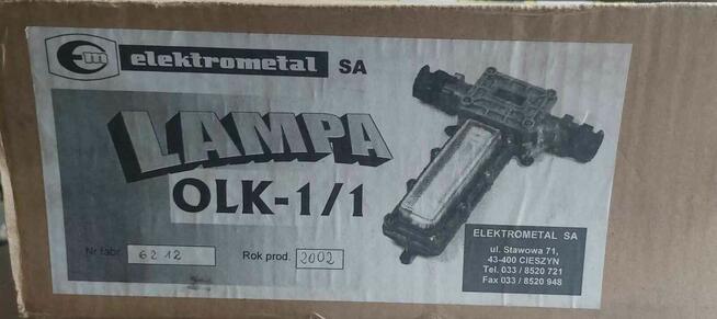 Lampa OLK -1/1 Elektrometal SA Cieszyn