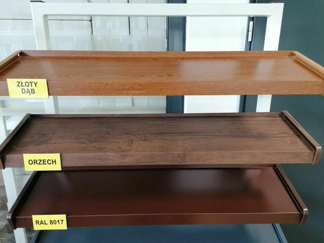 Tanie parapety zewnętrzne stalowe pod wymiar KLĘCZANY WYSYŁK