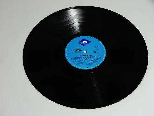 Samantha Fox – Samantha Fox winyl LP 1987 rok 6.26531 AP