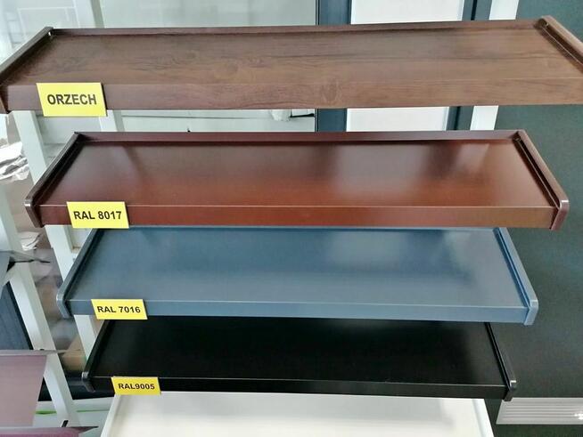 Tanie parapety zewnętrzne stalowe pod wymiar KLĘCZANY WYSYŁK