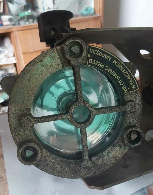 Reflektor Roz-2a Elektrometal Cieszyn - Górnicze lampy