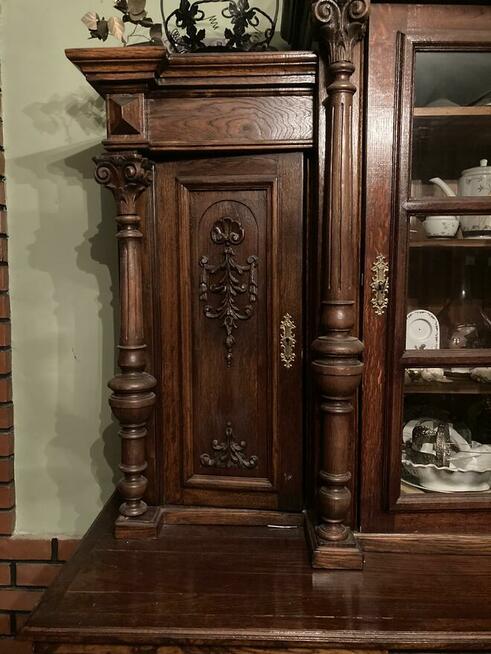 Kredens antyczny dębowy z początku 20 wieku nowa cena !!