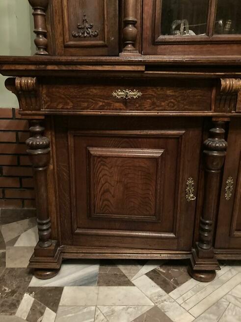 Kredens antyczny dębowy z początku 20 wieku nowa cena !!