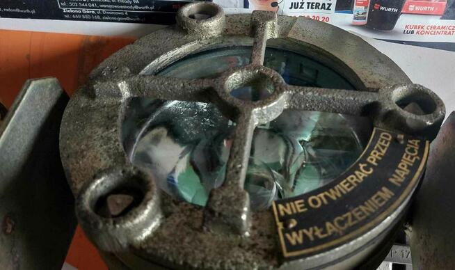 Reflektor Roz-2a Elektrometal Cieszyn - Górnicze lampy