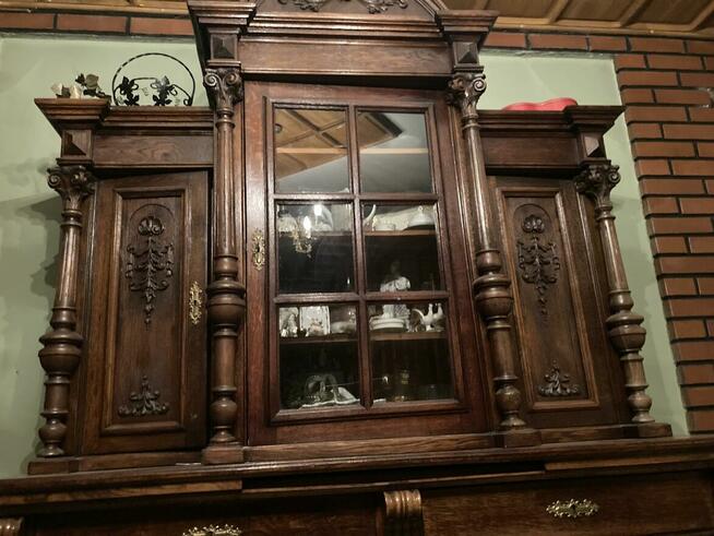 Kredens antyczny dębowy z początku 20 wieku nowa cena !!